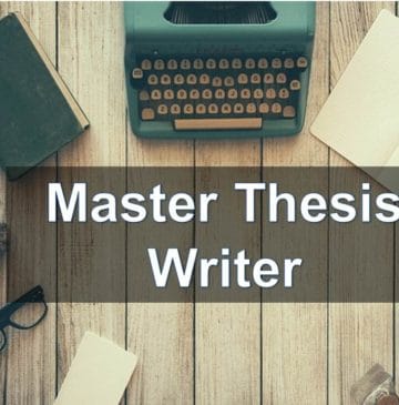 medical thesis writing sample