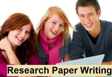 Research paper writing services