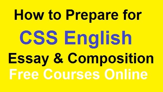 css english essay precis composition