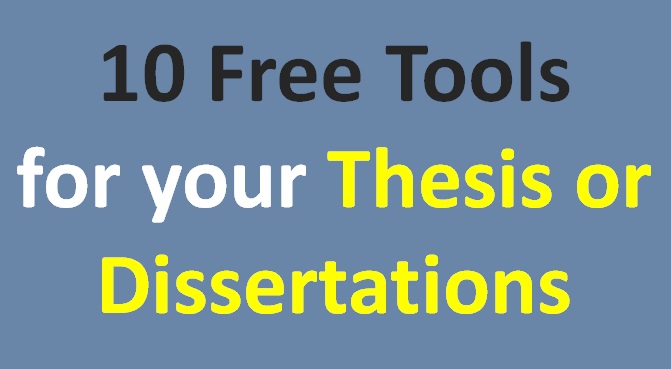 research papers thesis tools